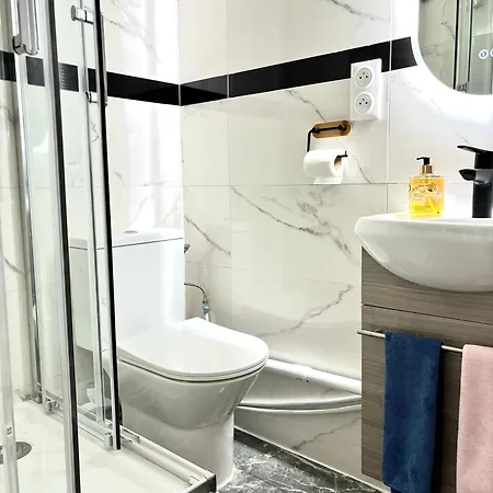 Accommodatie bij particulieren Lucas Salle De Bain Privative Parijs